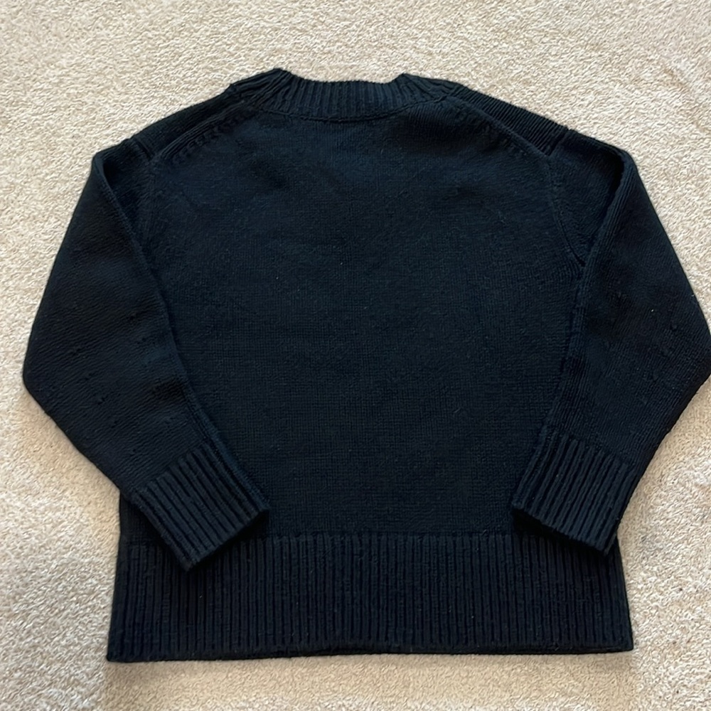 VINCE Wool and Cashmere Drop Shoulder V Neck Sweater Size Small - Picture 8 of 9